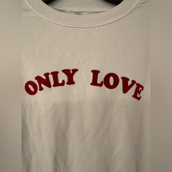 Spiritual Gangster Only Love Purplish Blue Women’s Sweatshirt Size XS - Picture 5 of 9